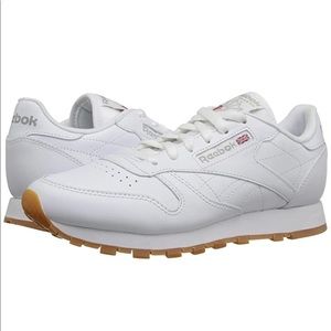Reebok women’s White/Gum Shoes